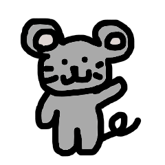 [LINEスタンプ] ねずみさんのにちじょう