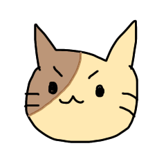 [LINEスタンプ] 自粛用の猫