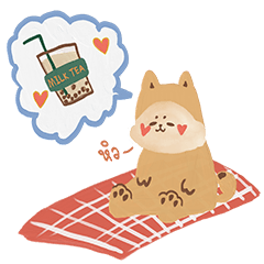 [LINEスタンプ] お腹が空いている。