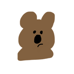 [LINEスタンプ] 表情で伝えてくるクアッカワラビー
