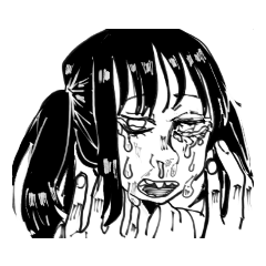 [LINEスタンプ] 不穏な少女たちのスタンプ