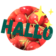[LINEスタンプ] 日常使える！食べものオシャレスタンプ★