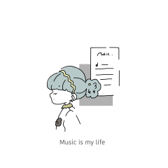 [LINEスタンプ] 毎日使える カラフルな女の子