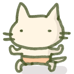 [LINEスタンプ] パンツねこ 1