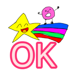 [LINEスタンプ] ラッキーちゃんと仲間たち