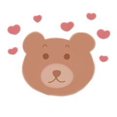 [LINEスタンプ] クマさんのワールド