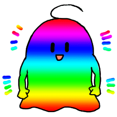 [LINEスタンプ] ゆうれいじゃない奴