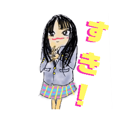 [LINEスタンプ] こんな女子いるよね
