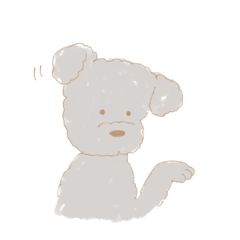 [LINEスタンプ] かわいいわんこズ