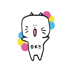 [LINEスタンプ] たみにゃん ねこ