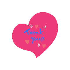 [LINEスタンプ] Thank youスタンプ
