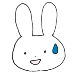 [LINEスタンプ] 表情豊かなうさぎ②
