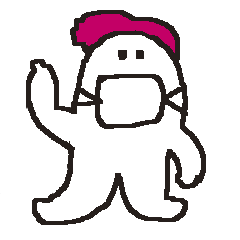 [LINEスタンプ] マスクぼんた