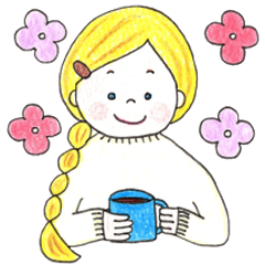 [LINEスタンプ] ほのぼのとしたかわいい人々