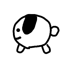 [LINEスタンプ] ぽちおくんスタンプ①