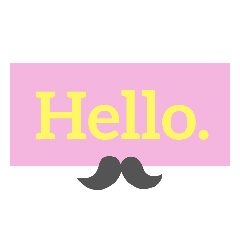 [LINEスタンプ] Simple stamp.01