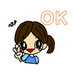 [LINEスタンプ] プリティガールズスタンプ