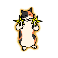 [LINEスタンプ] nekomaneki19