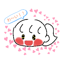 [LINEスタンプ] 誰でも使える女の子のかわいい日常スタンプ