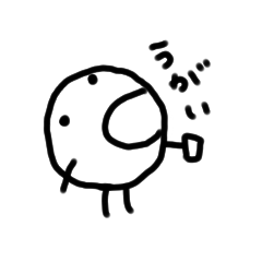 [LINEスタンプ] 棒人間コロタ