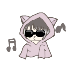 [LINEスタンプ] 喋るパーカーちゃん