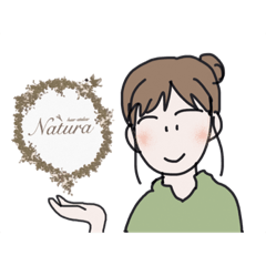 [LINEスタンプ] ナチュラ