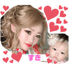 [LINEスタンプ] れいみゆスタンプ♡
