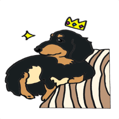 [LINEスタンプ] ミニチュアダックスフントのココちゃん