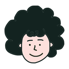 [LINEスタンプ] あふろヘアー君