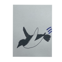 [LINEスタンプ] 手書きシンプルで、なんかかわいいペンギン