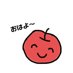[LINEスタンプ] らくがきりんごっち