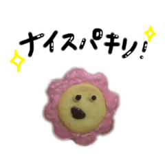 [LINEスタンプ] 手作りパキリちゃんクッキーのスタンプ♡