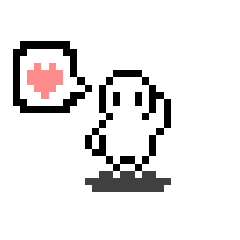 [LINEスタンプ] ドットのたかくん