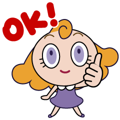 [LINEスタンプ] かわいいヴァイオレット