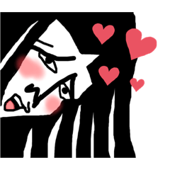 [LINEスタンプ] 不安定ガール
