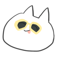 [LINEスタンプ] 顔にでるねこ。