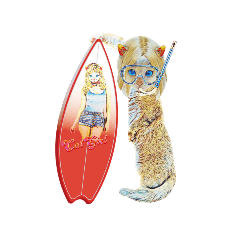 [LINEスタンプ] Happy Rock cat 1