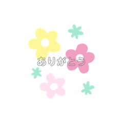 お花スタンプ《Flower sticker2》