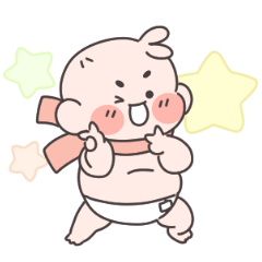 [LINEスタンプ] 赤ちゃん勇者の登場！