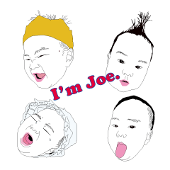 [LINEスタンプ] こんにちわジョー