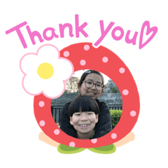 [LINEスタンプ] 橋本莉子理玖スタンプ