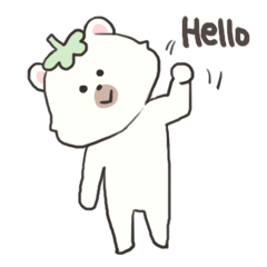[LINEスタンプ] ホッキョクグマトミー