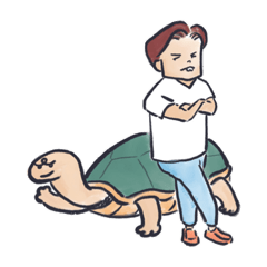 [LINEスタンプ] Tammy ＆ Kame