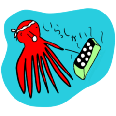 [LINEスタンプ] タコの惑星