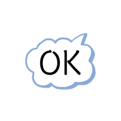 [LINEスタンプ] 吹き出し文字 日常