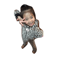 [LINEスタンプ] 元山家三女