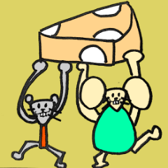 [LINEスタンプ] ガリぽちゃブラザーズ
