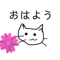 [LINEスタンプ] ネコちゃん、にゃー