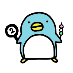 [LINEスタンプ] ペンギンのペンちゃん②