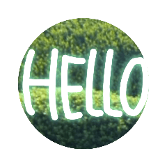 [LINEスタンプ] 丸緑